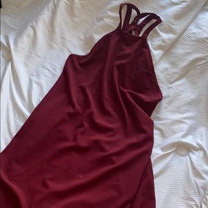 Maroon Dress